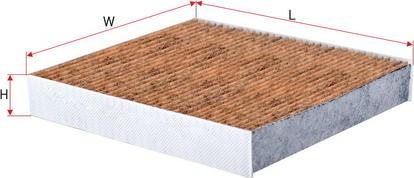 SAKURA Automotive CAV-18150 - Фільтр, повітря у внутрішній простір autocars.com.ua