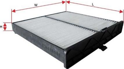 Sakura Filters AU CA-17180 - Фільтр, повітря у внутрішній простір autocars.com.ua