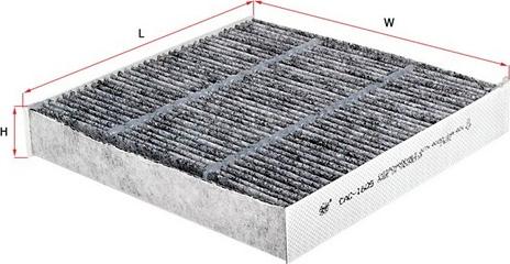 Sakura Filters AU CAC-1605 - Фільтр, повітря у внутрішній простір autocars.com.ua