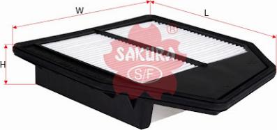 Sakura Filters AU FA-16830 - Повітряний фільтр autocars.com.ua