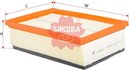 Sakura Filters AU FA-21060 - Повітряний фільтр autocars.com.ua