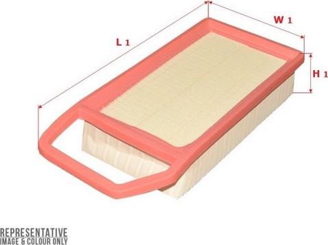 Sakura Filters AU FA-21090 - Повітряний фільтр autocars.com.ua