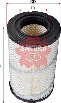 Sakura Filters AU FA-22300 - Повітряний фільтр autocars.com.ua