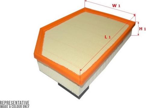 Sakura Filters AU FA-24240 - Повітряний фільтр autocars.com.ua