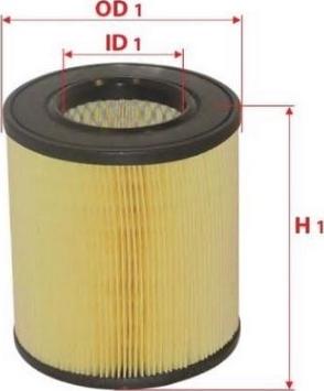 Sakura Filters AU FA-31050 - Повітряний фільтр autocars.com.ua