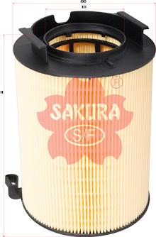 Sakura Filters AU FA-31170 - Повітряний фільтр autocars.com.ua