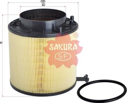 Sakura Filters AU FA-31210 - Повітряний фільтр autocars.com.ua