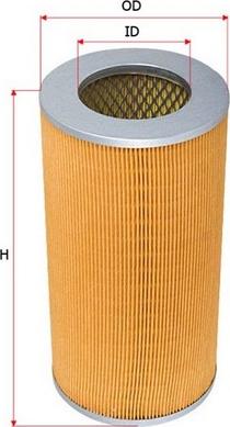 Sakura Filters AU FA-5904 - Повітряний фільтр autocars.com.ua