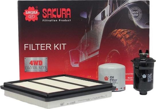 Sakura Filters AU K-10160 - Комплект фільтра autocars.com.ua