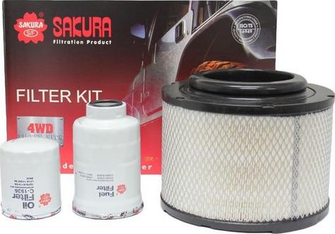 Sakura Filters AU K-11100 - Комплект фільтра autocars.com.ua