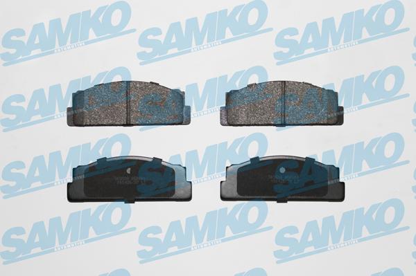 Samko 5SP001 - Тормозные колодки, дисковые, комплект avtokuzovplus.com.ua