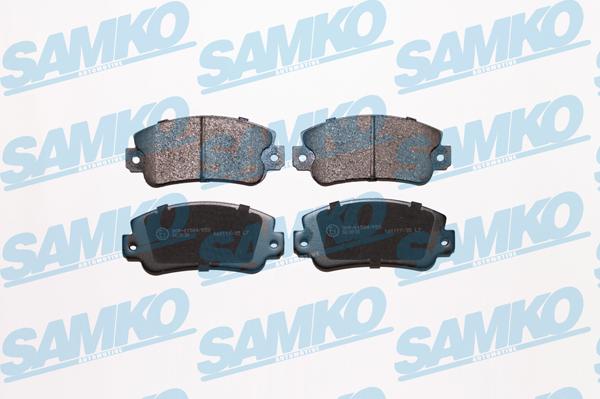 Samko 5SP006 - Гальмівні колодки, дискові гальма autocars.com.ua