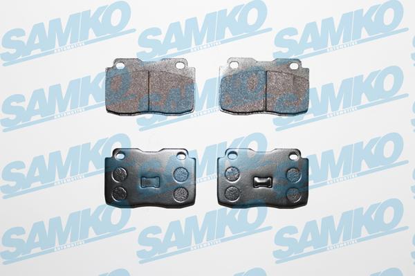 Samko 5SP010 - Тормозные колодки, дисковые, комплект avtokuzovplus.com.ua