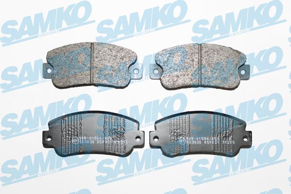 Samko 5SP021 - Гальмівні колодки, дискові гальма autocars.com.ua