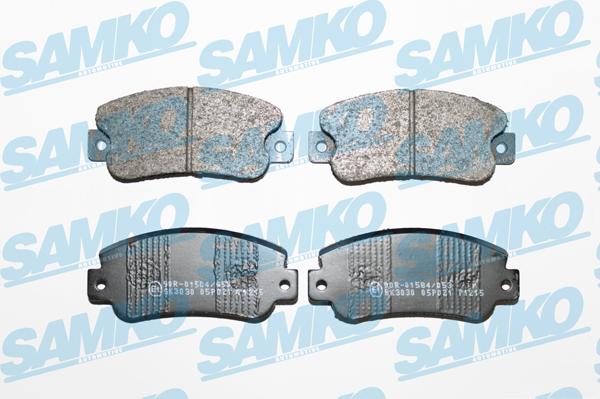 Samko 5SP021 - Тормозные колодки, дисковые, комплект avtokuzovplus.com.ua