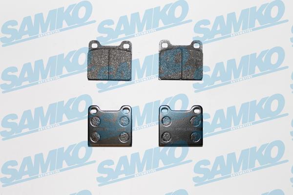 Samko 5SP024 - Тормозные колодки, дисковые, комплект avtokuzovplus.com.ua