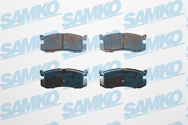 Samko 5SP037 - Тормозные колодки, дисковые, комплект avtokuzovplus.com.ua