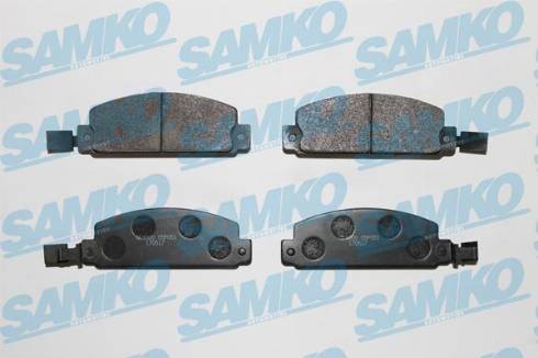 Samko 5SP051 - Тормозные колодки, дисковые, комплект avtokuzovplus.com.ua