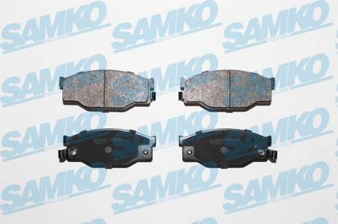 Samko 5SP054 - Гальмівні колодки, дискові гальма autocars.com.ua