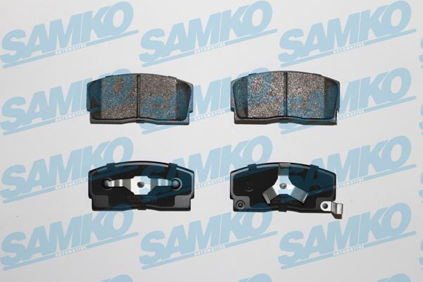 Samko 5SP055 - Тормозные колодки, дисковые, комплект avtokuzovplus.com.ua