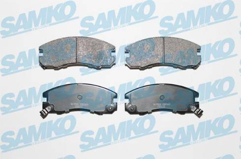 Samko 5SP060 - Тормозные колодки, дисковые, комплект avtokuzovplus.com.ua