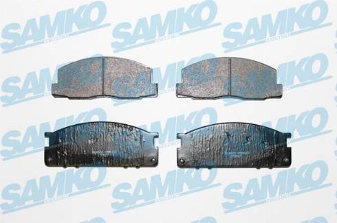 Samko 5SP063 - Гальмівні колодки, дискові гальма autocars.com.ua