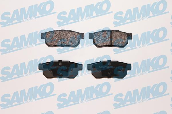Samko 5SP072 - Гальмівні колодки, дискові гальма autocars.com.ua