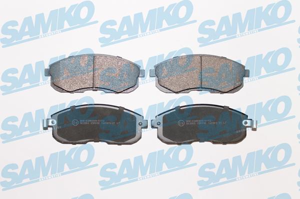 Samko 5SP090 - Гальмівні колодки, дискові гальма autocars.com.ua