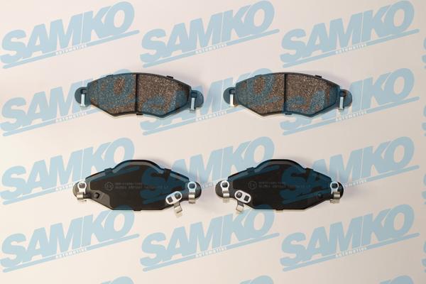 Samko 5SP1001 - Гальмівні колодки, дискові гальма autocars.com.ua