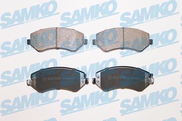 Samko 5SP1005 - Гальмівні колодки, дискові гальма autocars.com.ua