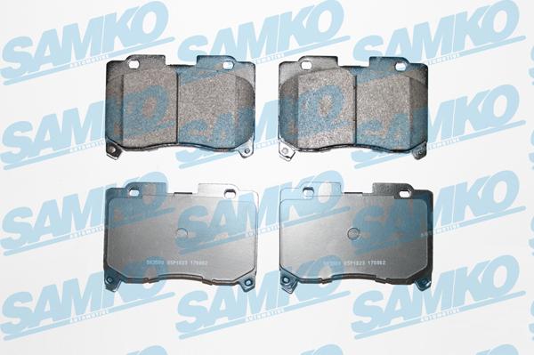 Samko 5SP1023 - Гальмівні колодки, дискові гальма autocars.com.ua