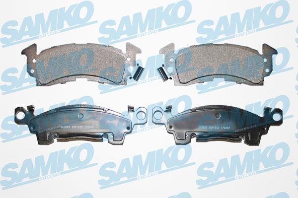 Samko 5SP1032 - Гальмівні колодки, дискові гальма autocars.com.ua
