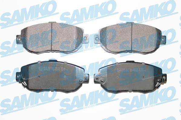 Samko 5SP1033 - Гальмівні колодки, дискові гальма autocars.com.ua