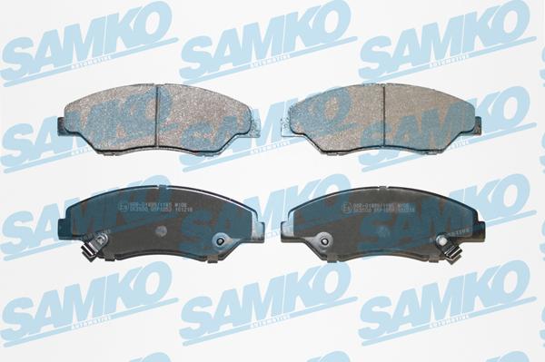 Samko 5SP1053 - Гальмівні колодки, дискові гальма autocars.com.ua