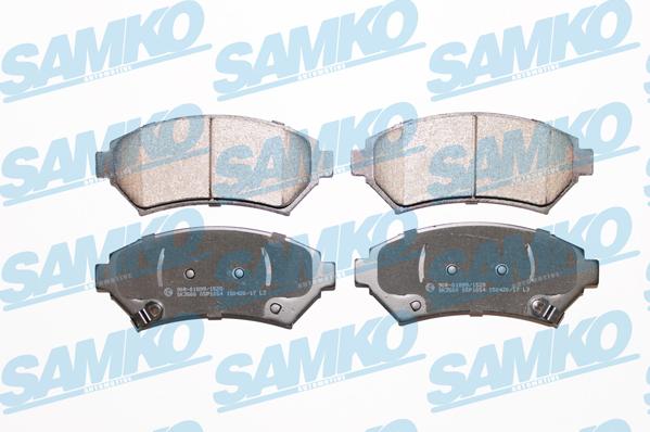 Samko 5SP1054 - Гальмівні колодки, дискові гальма autocars.com.ua