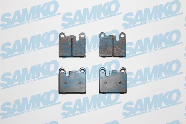 Samko 5SP1057 - Гальмівні колодки, дискові гальма autocars.com.ua