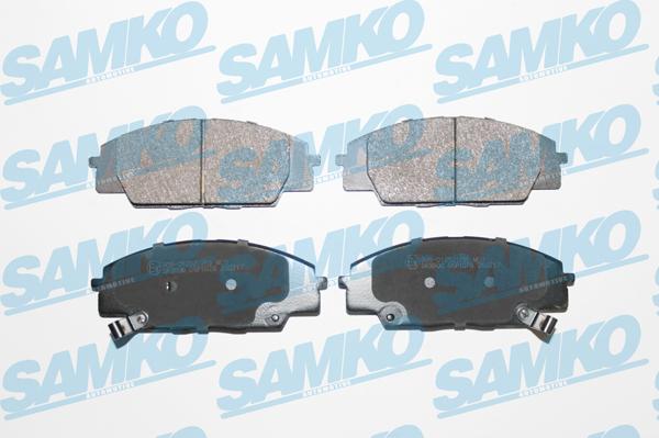 Samko 5SP1070 - Гальмівні колодки, дискові гальма autocars.com.ua