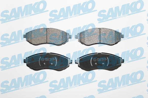 Samko 5SP1080 - Тормозные колодки, дисковые, комплект avtokuzovplus.com.ua