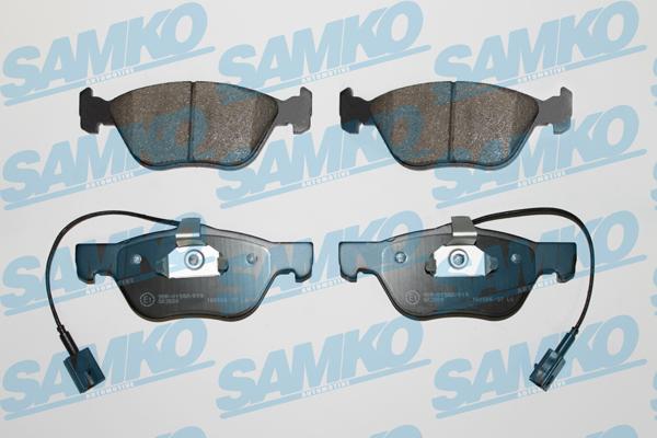 Samko 5SP1098 - Гальмівні колодки, дискові гальма autocars.com.ua