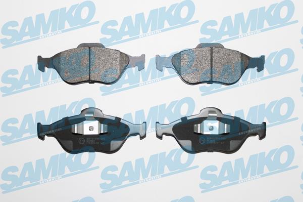 Samko 5SP1088 - Гальмівні колодки, дискові гальма autocars.com.ua