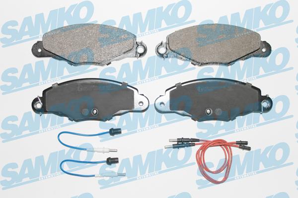 Samko 5SP1103 - Тормозные колодки, дисковые, комплект avtokuzovplus.com.ua