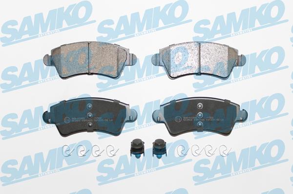 Samko 5SP1105 - Тормозные колодки, дисковые, комплект avtokuzovplus.com.ua