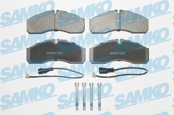 Samko 5SP1109B - Гальмівні колодки, дискові гальма autocars.com.ua