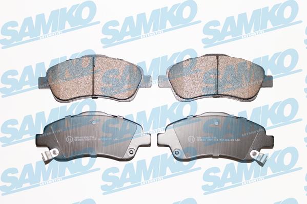 Samko 5SP1114 - Колодки гальмівні autocars.com.ua