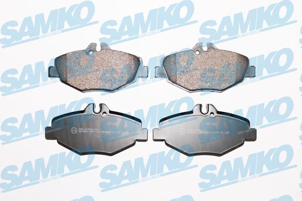 Samko 5SP1124 - Тормозные колодки, дисковые, комплект avtokuzovplus.com.ua