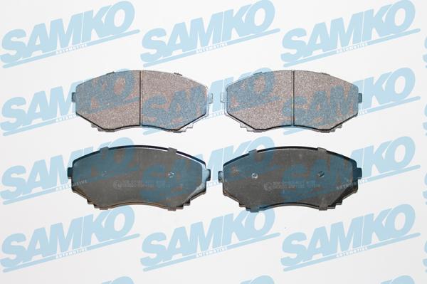 Samko 5SP1132 - Тормозные колодки, дисковые, комплект avtokuzovplus.com.ua