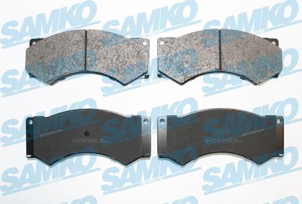 Samko 5SP1142 - Тормозные колодки, дисковые, комплект avtokuzovplus.com.ua