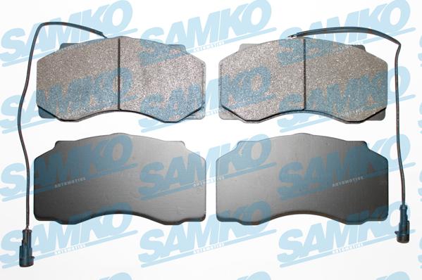 Samko 5SP1159 - Тормозные колодки, дисковые, комплект avtokuzovplus.com.ua