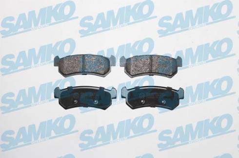 Samko 5SP1199 - Тормозные колодки, дисковые, комплект avtokuzovplus.com.ua