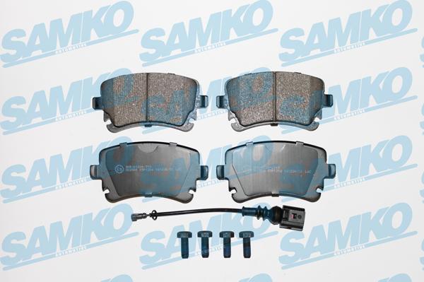 Samko 5SP1206 - Гальмівні колодки, дискові гальма autocars.com.ua